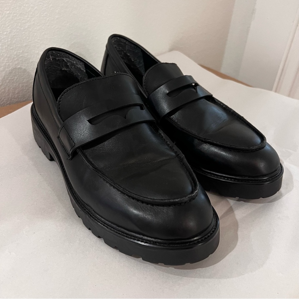Steve Madden Black Loafers Size 10 - Picture 2 of 12